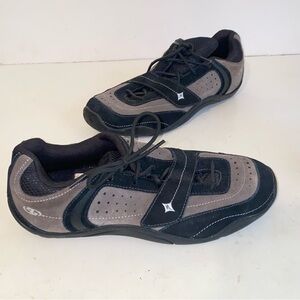 Specialized BG Sonoma Black & Gray Cycling Shoes with Shimano SM-SH51 SPD Clips